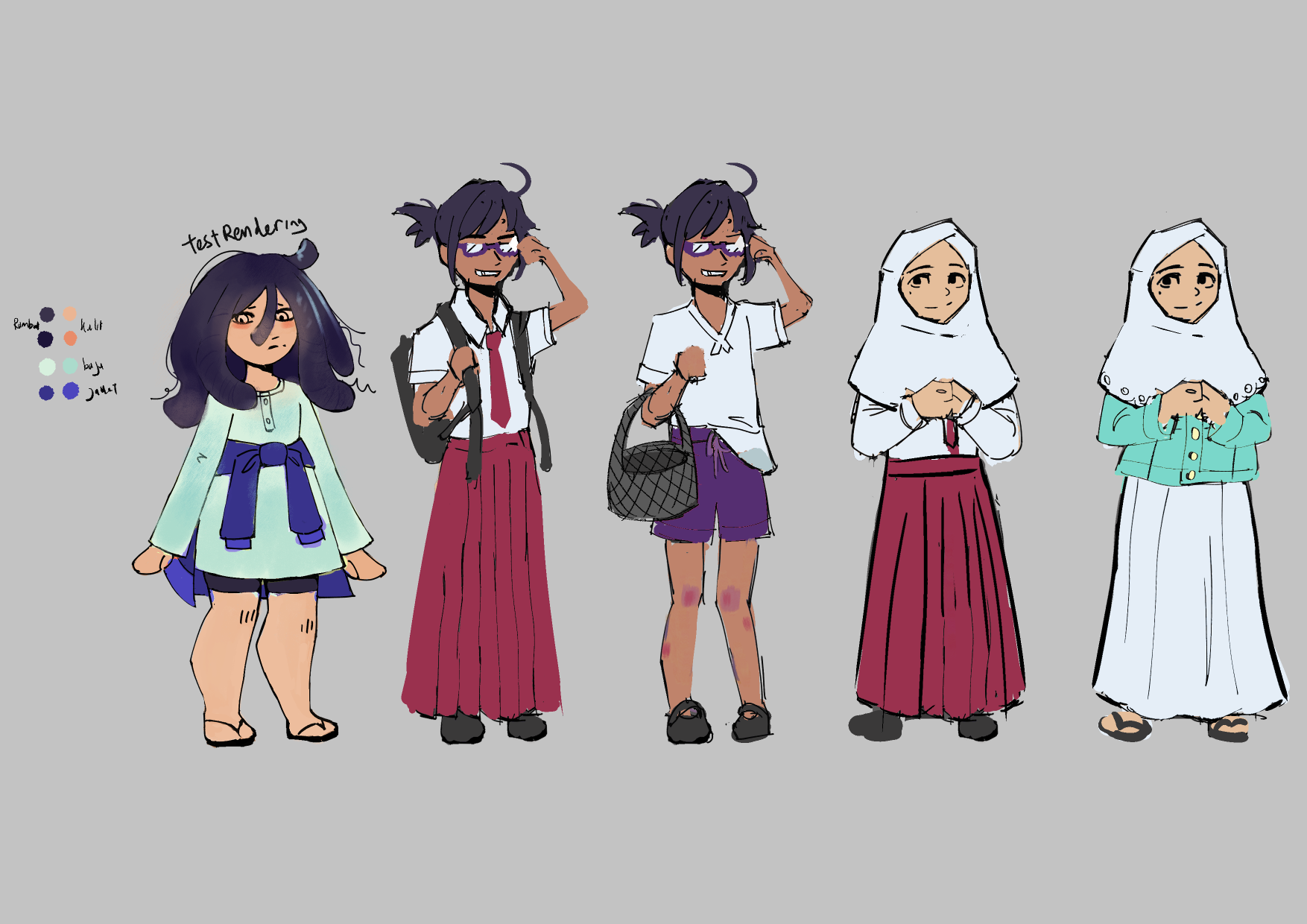 Sketsa Teman